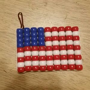 Handmade American flag